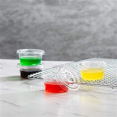 プラスチック製造可能なポーションカップ